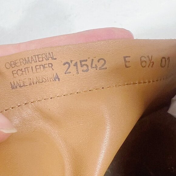 Paul Green Diego Booties Black Nuback Leather Women's Size 9 - Picture 6 of 13